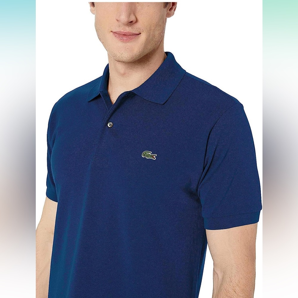 Lacoste Mens Legacy Short Sleeve L.12.12 Pique Polo Shirt